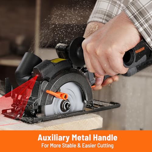 Circular saw with auxiliary handle