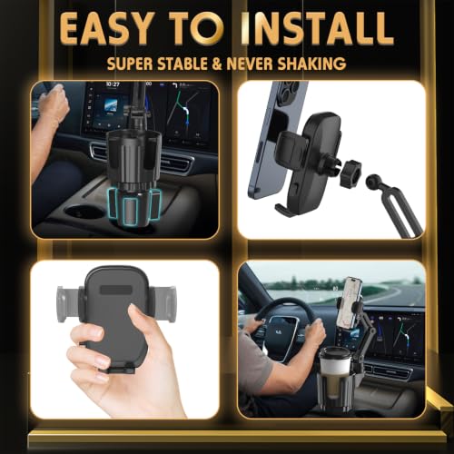 360 degree rotatable head of Bokilino car phone mount