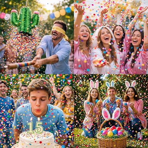 Confetti spread for a Mexican themed party
