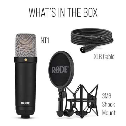Rode NT1 Signature studio setup