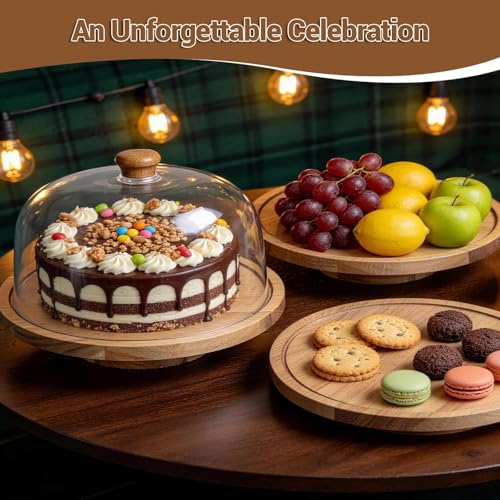 Rotating mechanism of JOCHER wooden cake stand