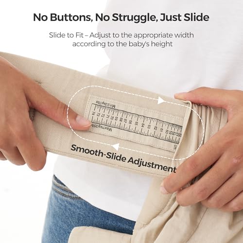 Momcozy Newborn Carrier M-position adjustment