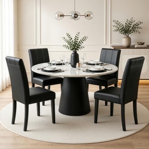 Dining chairs set in a home setting