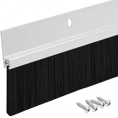 Randall Manufacturing 36-inch aluminum brush door sweep