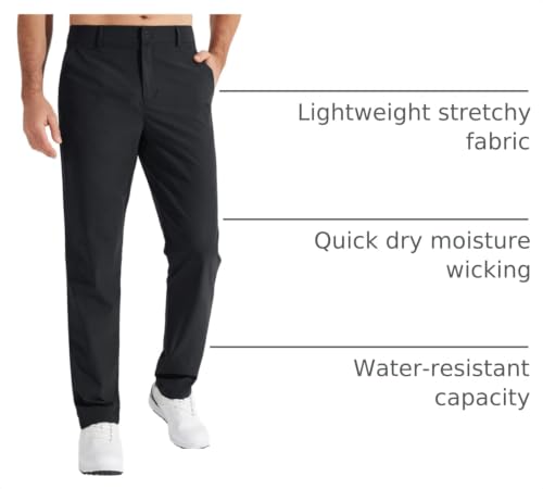 Libin Mens Golf Pants pocket detail