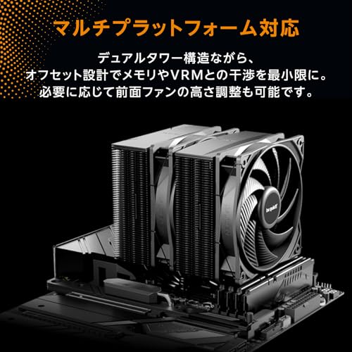 Front view of the 120mm PWM fan