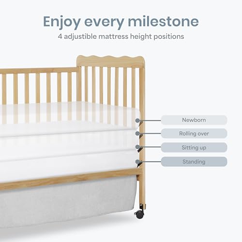 Dream On Me Carson crib toddler bed conversion