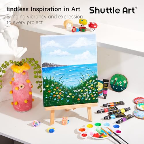 Artistic project created with Shuttle Art paints