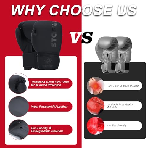 Valchiria Boxing Gloves side profile