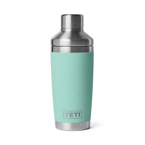 YETI Rambler 20 oz Cocktail Shaker Sea Stone side view