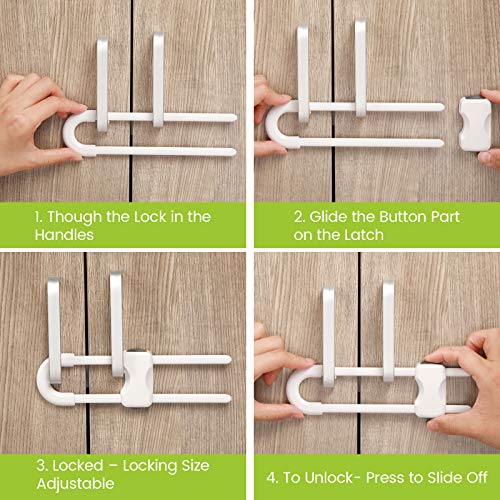 Adjustable strap detail on Jetec baby lock