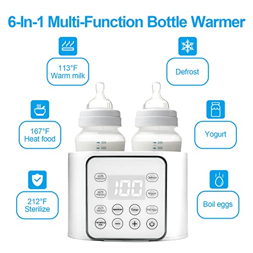 Smart touch display on Winged Whale warmer
