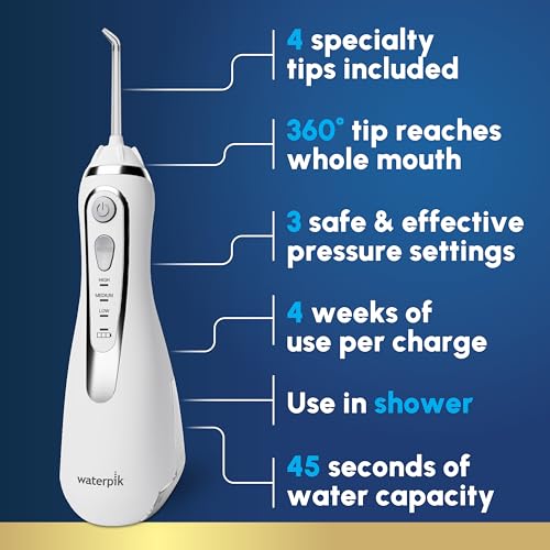 Waterpik WP-580CD side profile