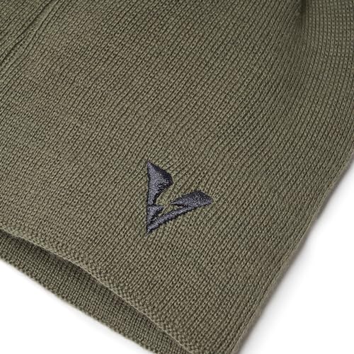 Close up of embroidery on Oakley Tactical Beanie