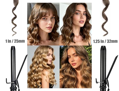 Lanvier hair curler swivel power cord and plug