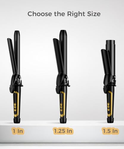 Lanvier curling iron boxed presentation
