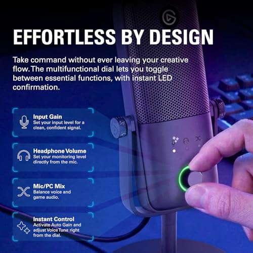Black Elgato Wave:3 MK.2 showing USB-C port