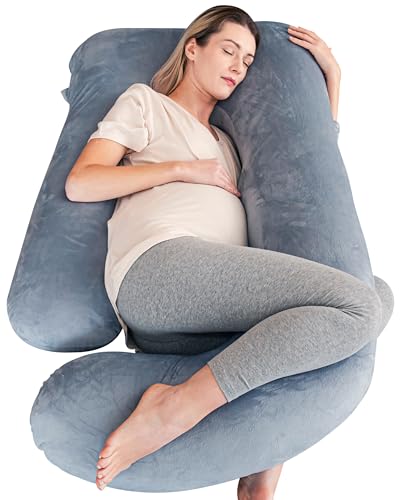 Cute Castle U-shape maternity pillow side view