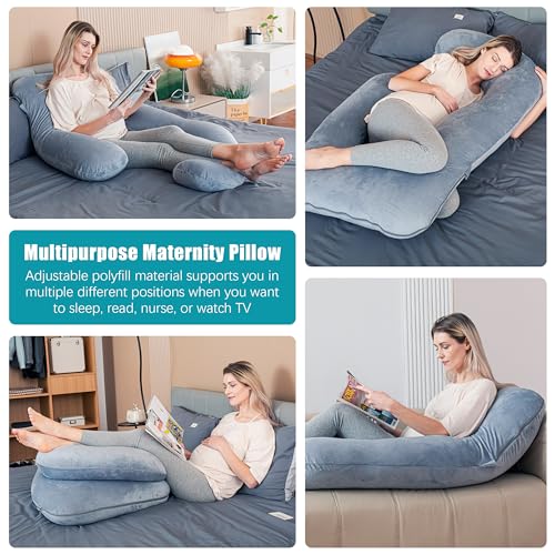 Top view of Cute Castle U-shape body pillow