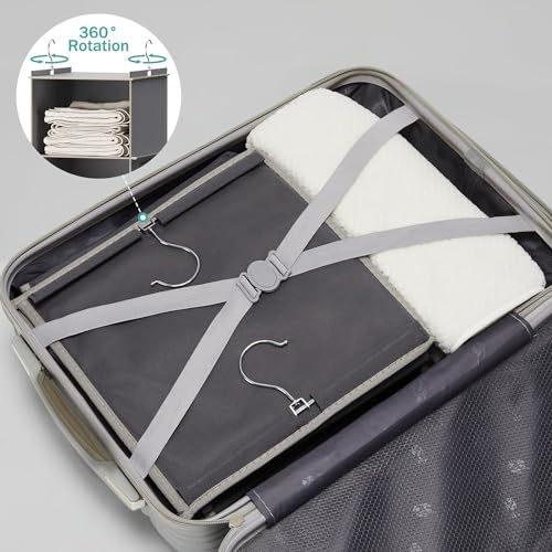 YOUDENOVA closet organizer holding folded clothes