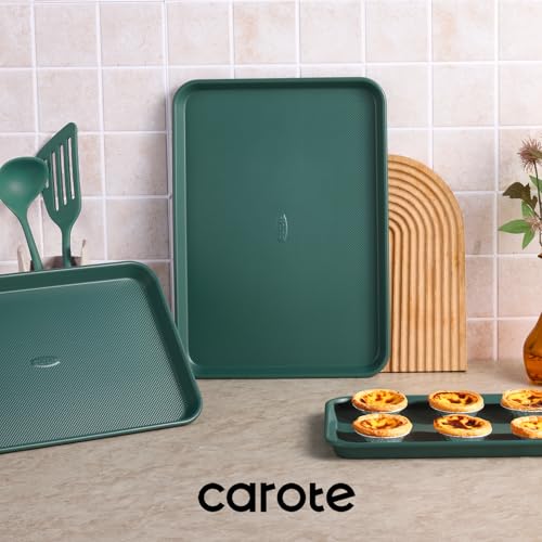 CAROTE 3-piece set inside an oven
