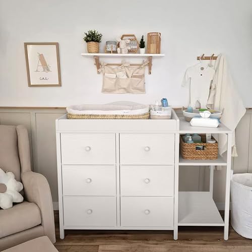 BOLUO baby dresser storage organization