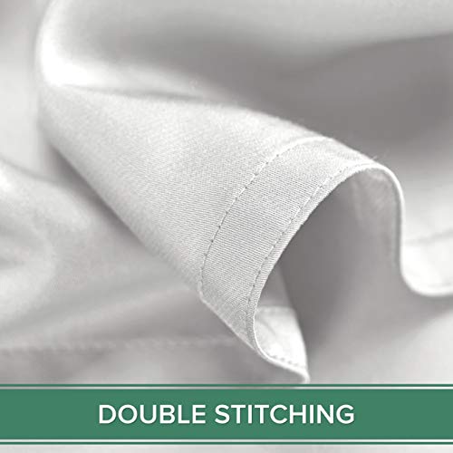 Close up of sheet stitching detail