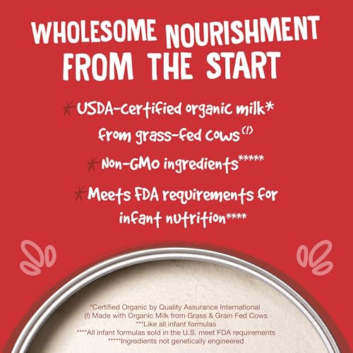 Earth's Best organic dairy formula preparation instructions
