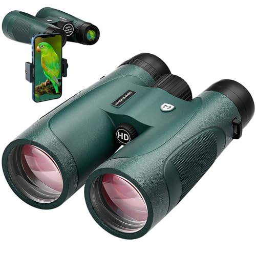 GIGAPENGUIN 15x52 HD Binoculars green view