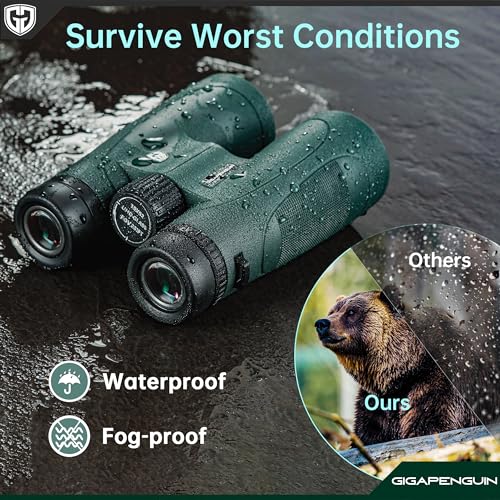 GIGAPENGUIN 15x52 binoculars adjustable eyecup view