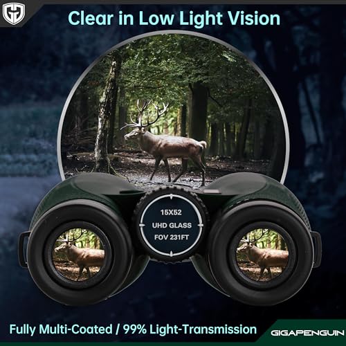 GIGAPENGUIN bird watching binoculars set
