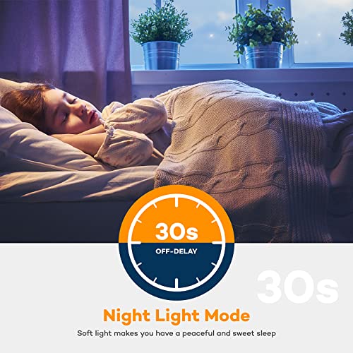 LED flush mount light color temperature range