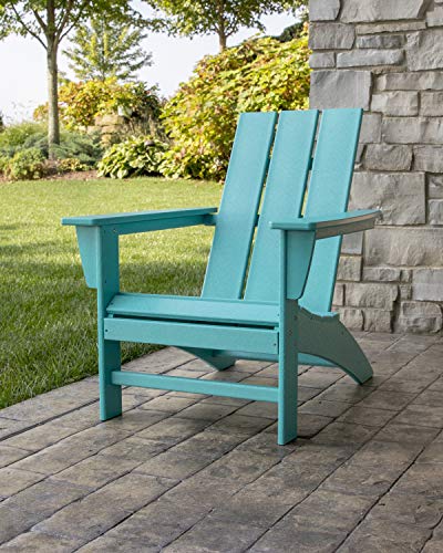 Polywood Modern Adirondack Chair front view