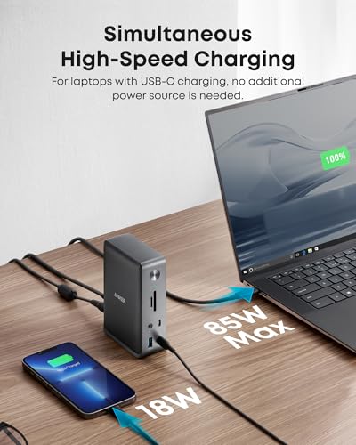 Anker 13-in-1 hub vertical profile