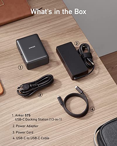 Anker 13-in-1 docking station desktop setup