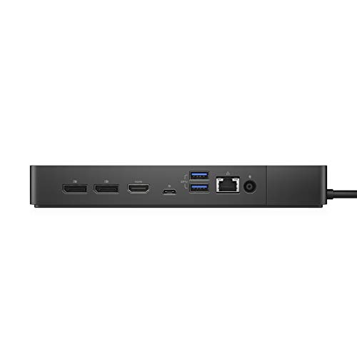 Dell WD19S side profile with USB-C cable