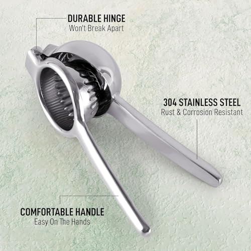 Citrus juicer tool with silicone handles