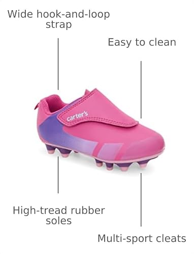 Carter's 10 Toddler cleat back profile