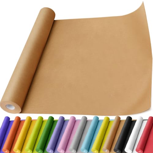 PH PERKHOMY 17.5 inch brown kraft paper roll product view