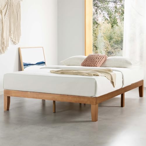 Mellow Naturalista Classic queen bed frame in natural pine