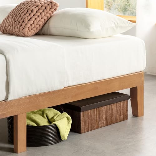 Full view of the 12 inch high platform bed