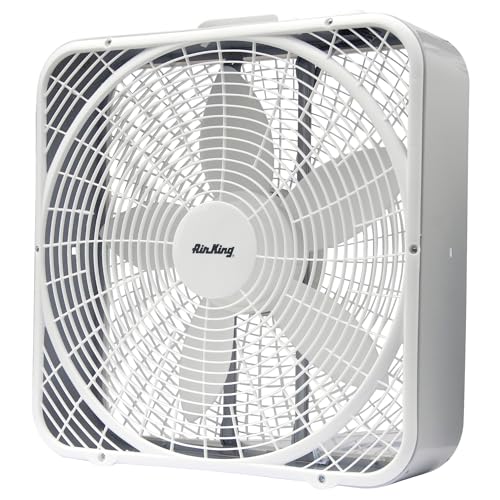 Air King 9723 20-inch box fan front view