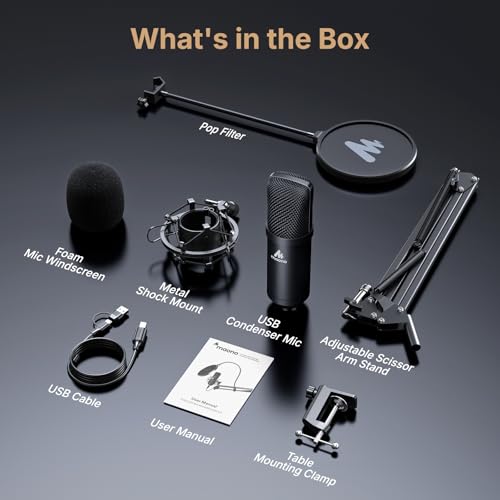 MAONO A04 microphone side profile