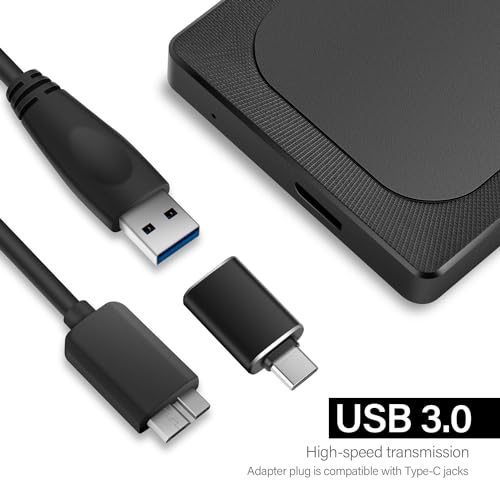 Ultra-slim Aiolo Innovation external hard drive Black