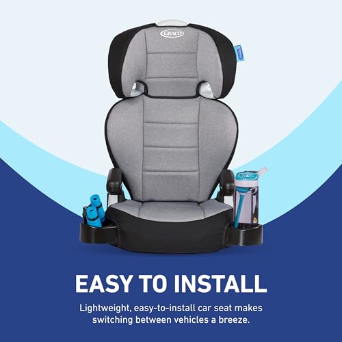 Graco TurboBooster 2.0 integrated cup holder detail