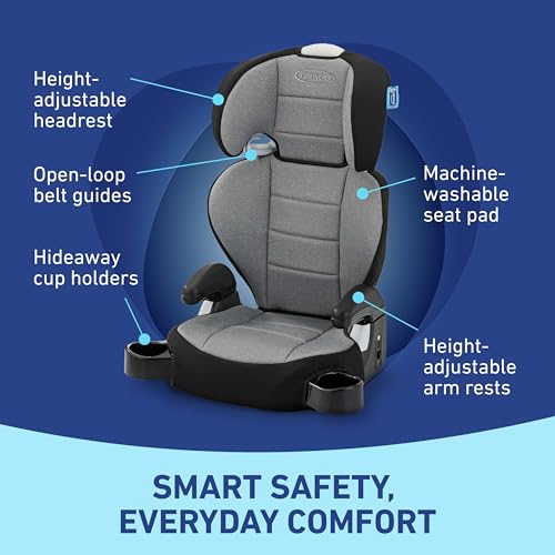 Safety belt guides on Graco TurboBooster 2.0