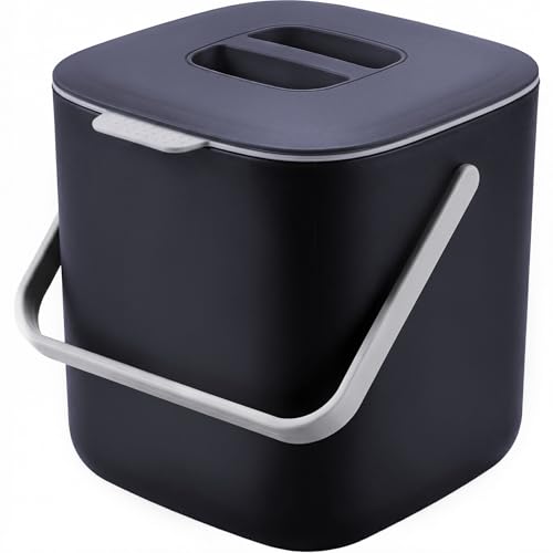 IVWOXO 0.7Gal Dark Blue compost bin