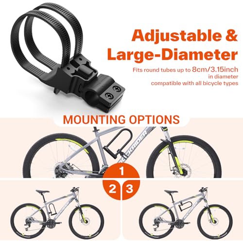Security cable and U-lock set