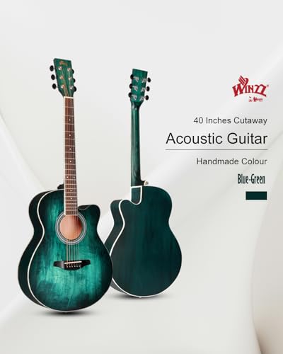 Headstock of the Winzz acoustic guitar