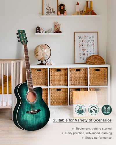 Included Winzz guitar starter accessories